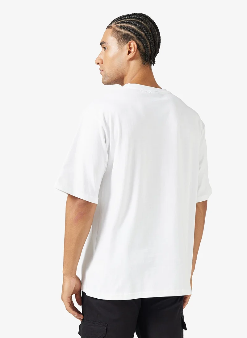 Seventy Five Graphic Print Oversized T-Shirt