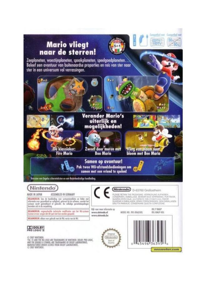 Nintendo Super Mario Galaxy (Intl Version) - Arcade & Platform - nintendo_wii - Image 2