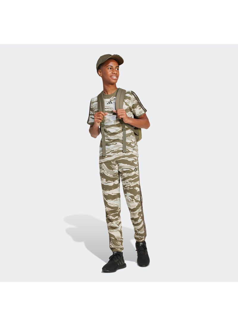Adidas - Youth Seasonal Essentials Camo Joggers - Image 1