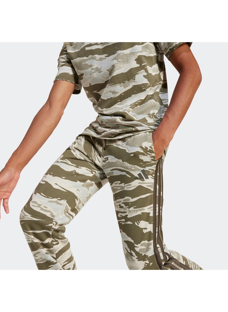 Adidas - Youth Seasonal Essentials Camo Joggers - Image 1
