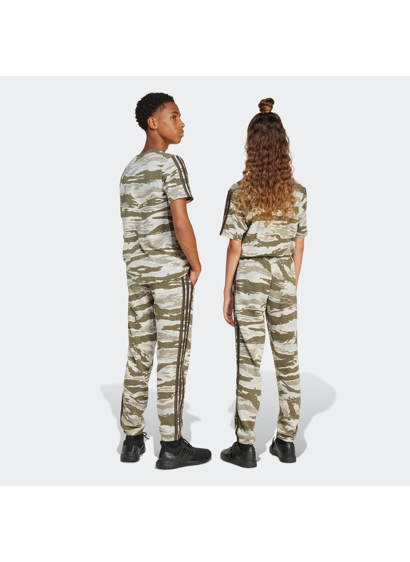 Adidas - Youth Seasonal Essentials Camo Joggers - Image 1
