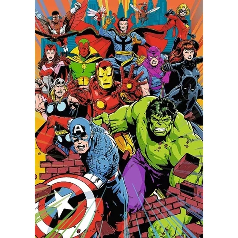 Trefl - Premium Plus Marvel Heroes Puzzle ( 1000 Pcs ) - 10881 - Image 2