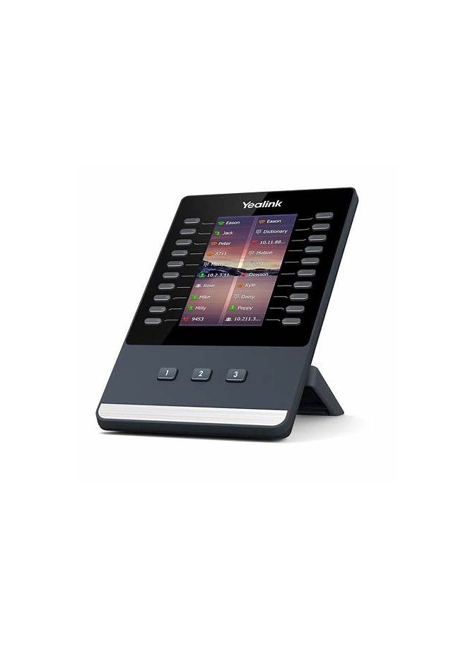 Yealink Yealink EXP43 Color-Screen Expansion Module – 4.3" LCD, 60 Programmable Keys, Dual-Color LEDs, Compatible with T43U/T46U/T48U IP Phones - Image 2