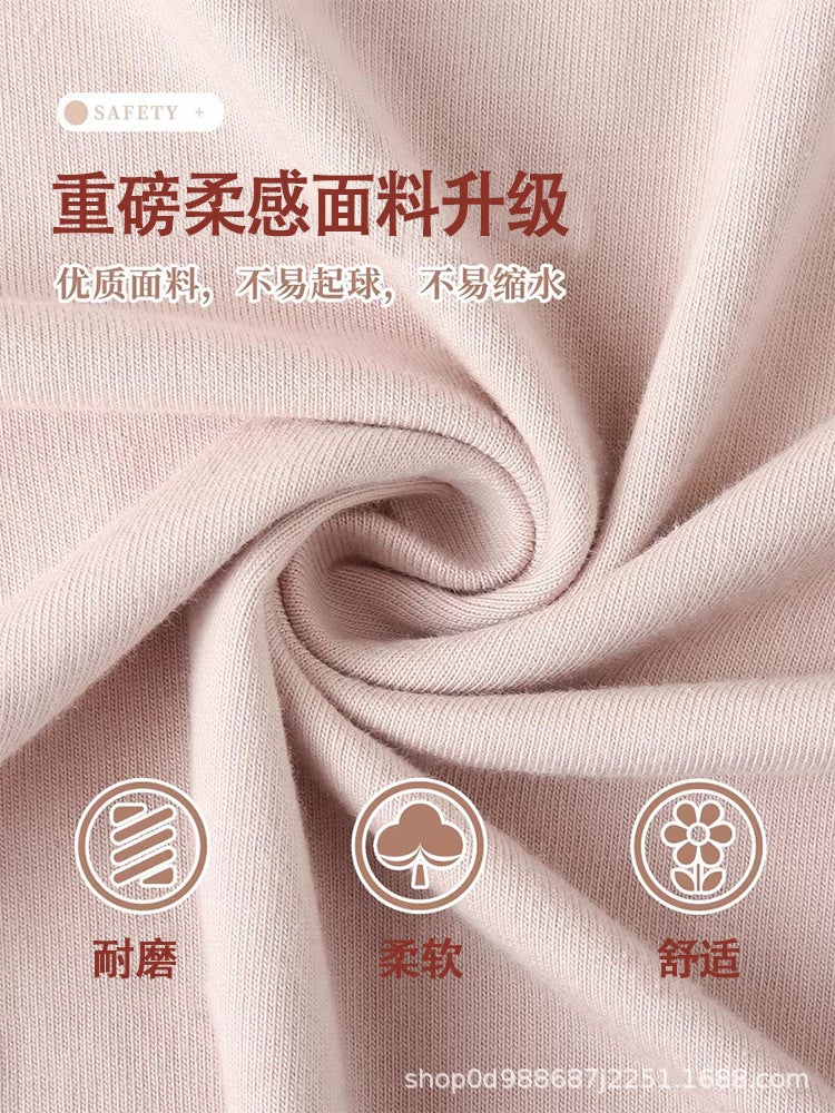 Short-sleeved T-shirt Women's Summer Ins Fashion Brand 2025 Pure Cotton Chic Hong Kong Style Loose Solid Color Base Shirt for Men - Image 2