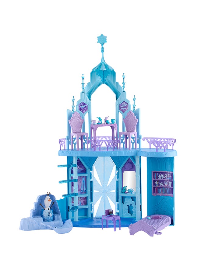 Disney FROZEN Frozen Elsa Ice Castle Playset With Olaf Figure, 5 Play Areas & 21 Accessories, 2.5+ Ft Tall Elsa’S Frozen Ice Palace, Inspired By Movies - Image 2