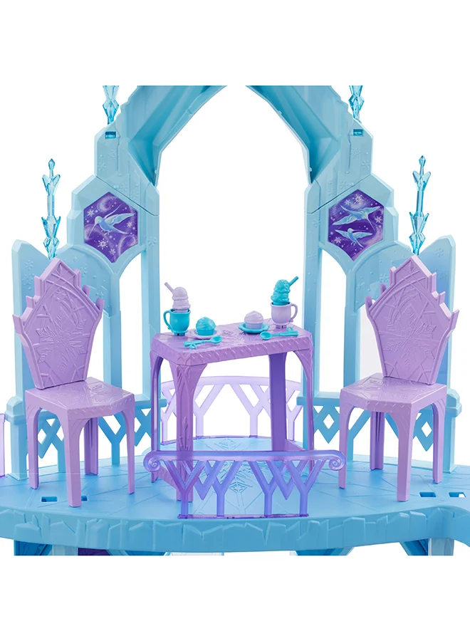 Disney Frozen Elsa Ice Castle Playset With Olaf Figure, 5 Play Areas & 21 Accessories, 2.5+ Ft Tall Elsa’S Frozen Ice Palace, Inspired By Movies