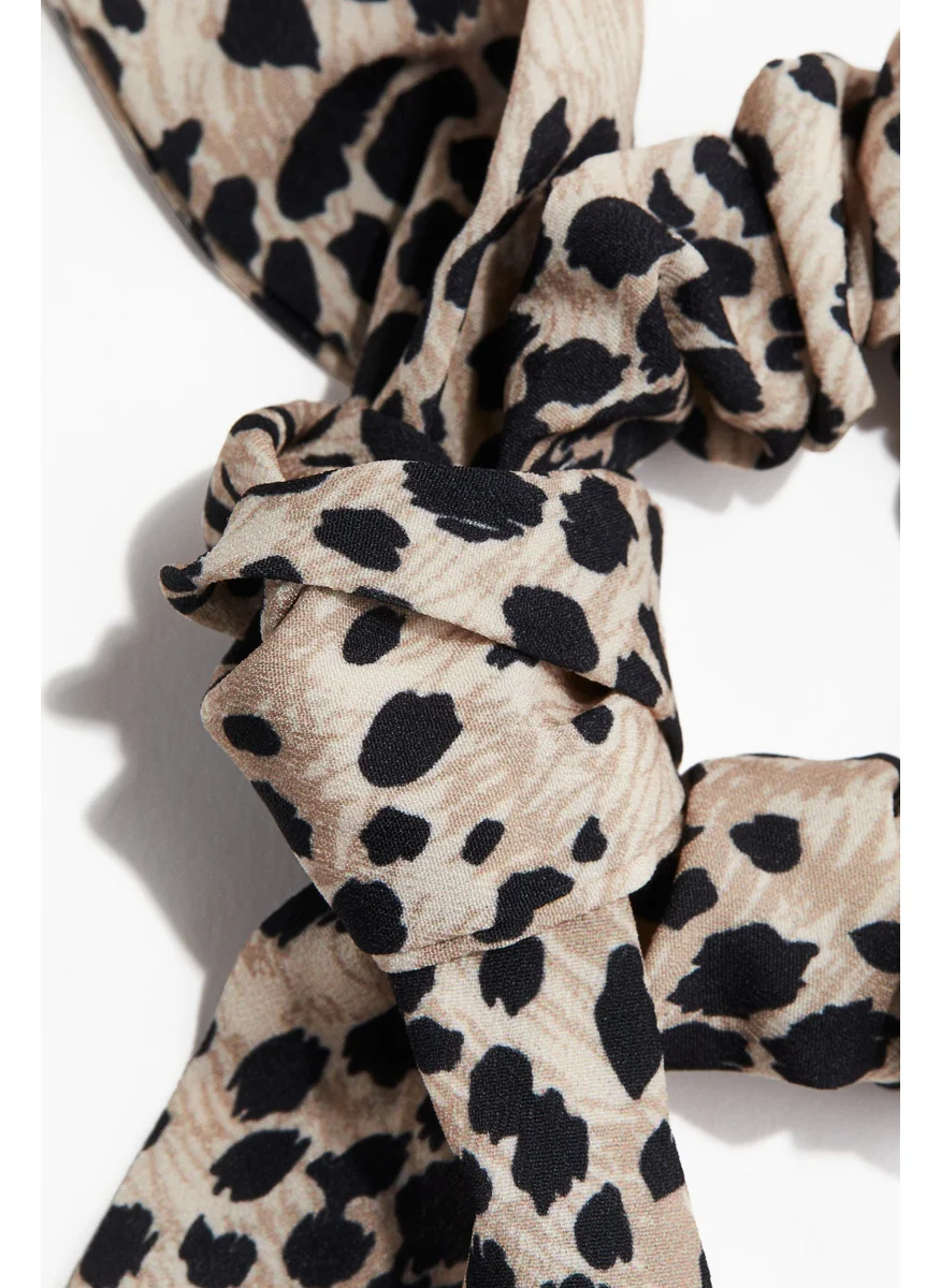 اتش اند ام Scarf-Detail Scrunchie