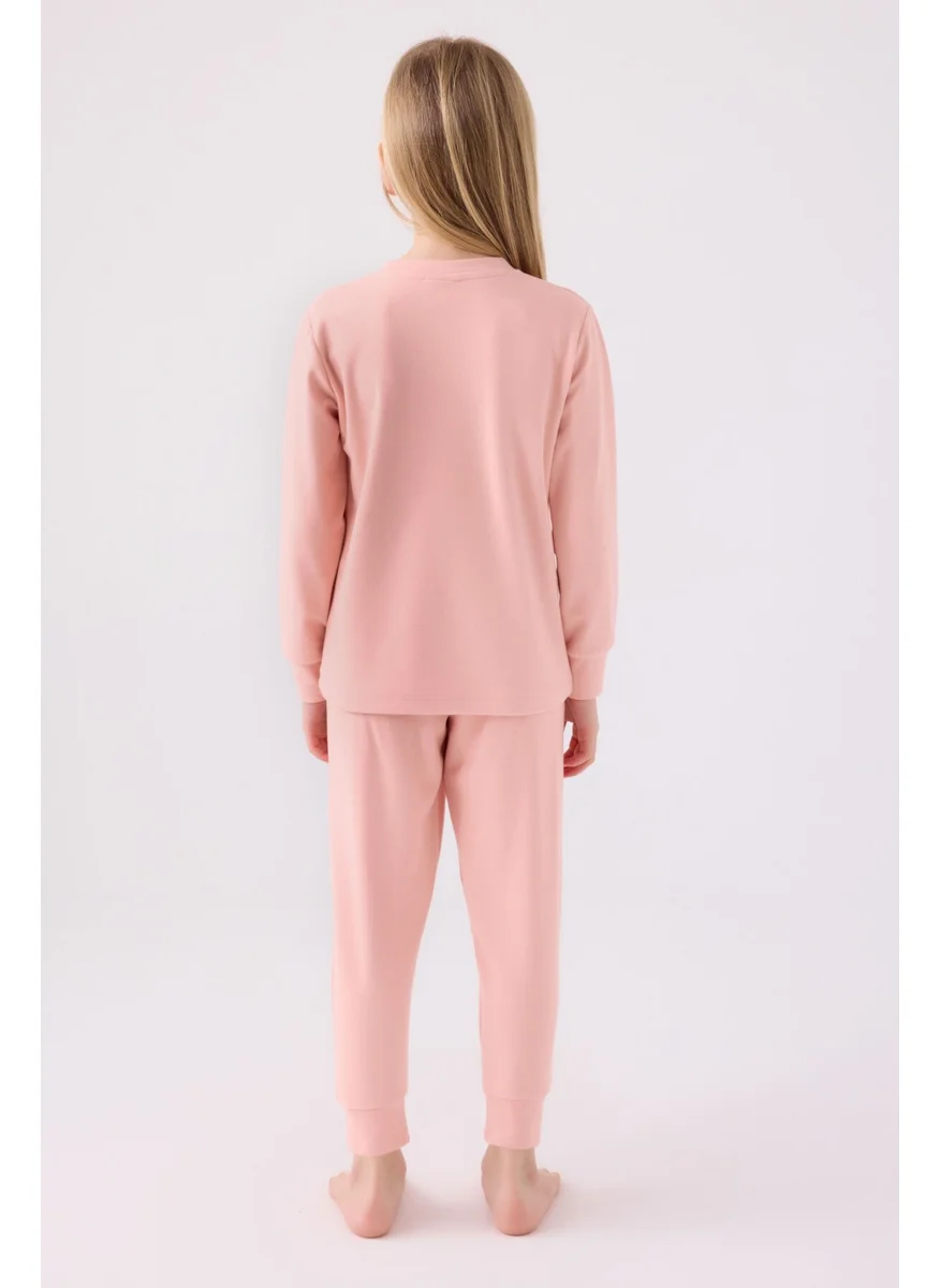 U.S. Polo Assn. Girls Pink Pajama Set