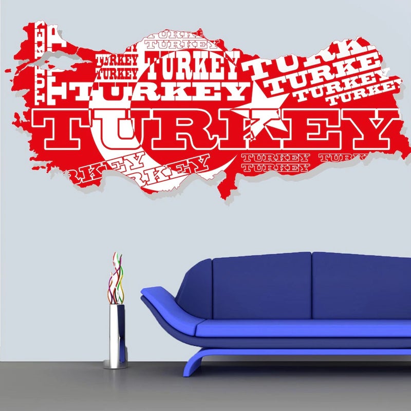 Kt Grup Kt Decoration Special Design Modern Türkiye Map