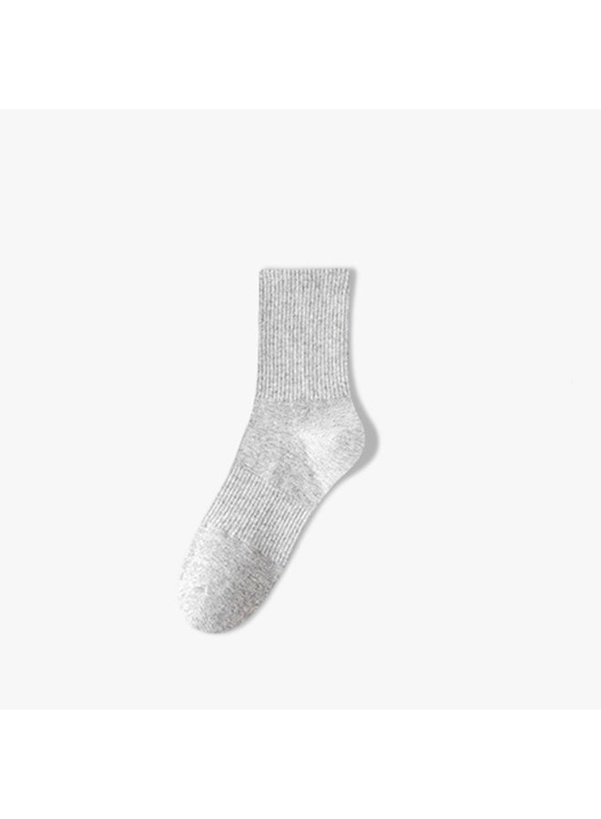 KUYING Fashion Anti Slip Breathable Sports Socks Five Piece Set