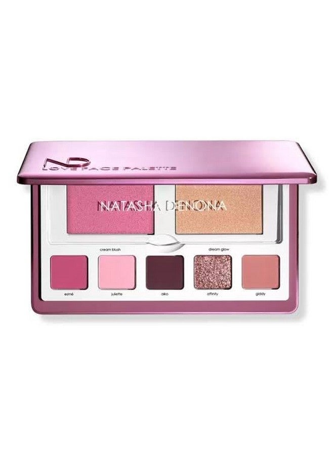 Natasha Denona Love Face Eyeshadow & Cheek Essential Palette - Image 1