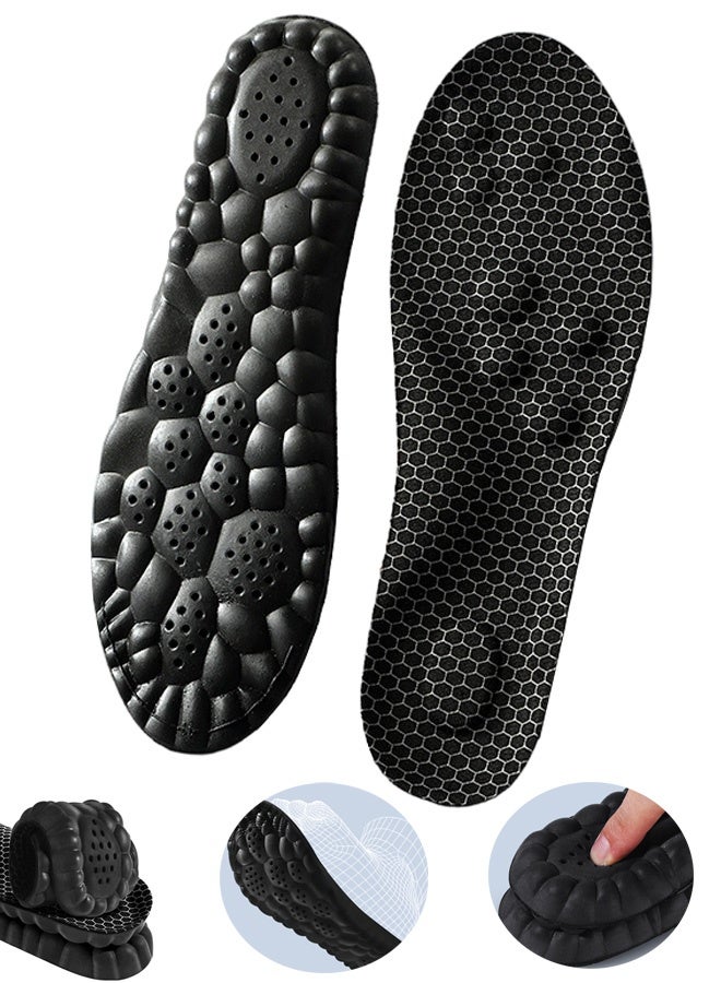 نعل داخلي من إسفنج الذاكرة مع دعم للقوس للنساء والرجال، لتخفيف آلام التعب والإجهاد أثناء العمل اليومي، نعل داخلي مريح للجري، وسائد نعل سحابية، حشو بديل للوسادة - Image 1