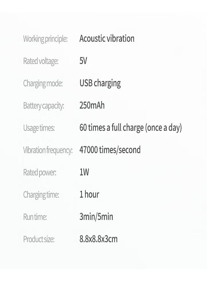 حافظة عدسات لاصقة محمولة 3 في 1 مع وظيفة التنظيف، منظف عدسات لاصقة كهربائي للتنظيف بالاهتزاز مع وظيفة شحن USB، مرآة مكياج بإضاءة LED للعناية اليومية لتنظيف العدسات اللاصقة بسرعة.