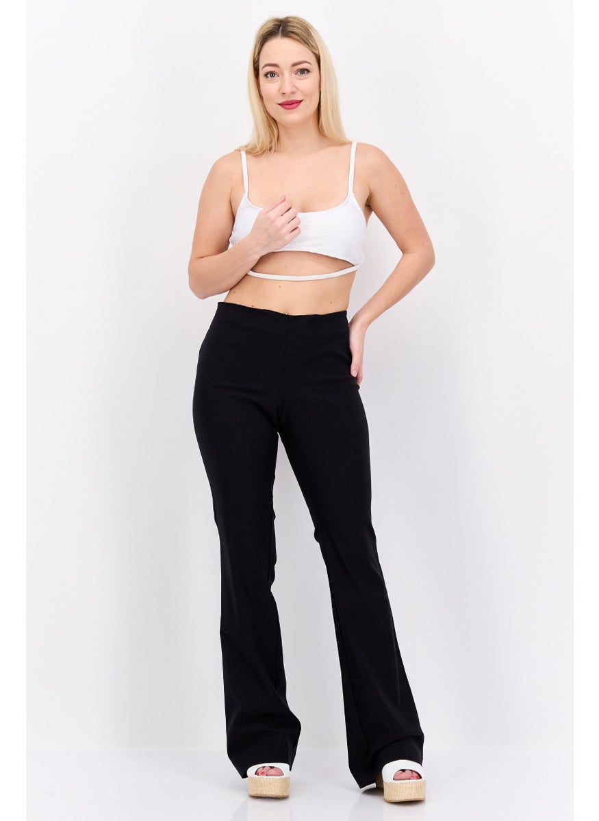 PUBLIC DESIRE - Women U Neck Sleeveless Ribbed Crop Top, White - Image 1