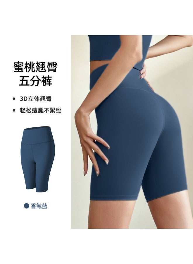 Women Sports Short Yoga Legging Shorts Squat Proof High Waist Fitness Tight Shorts Quick Drying Cycling Workout Gym Shorts - Image 1