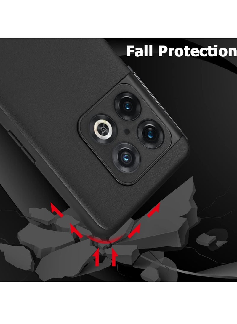 ELTRAZONE OnePlus 10 Pro 5G Case with Screen Protector - Ultra Slim Soft Silicone Liquid Case, Shockproof Full Body Protection Cover (6.7 Inch) - Image 4