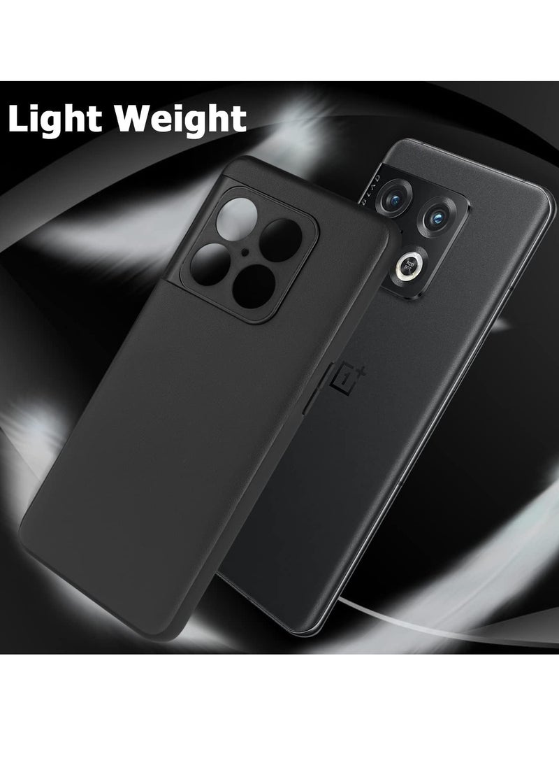 ELTRAZONE OnePlus 10 Pro 5G Case with Screen Protector - Ultra Slim Soft Silicone Liquid Case, Shockproof Full Body Protection Cover (6.7 Inch) - Image 5