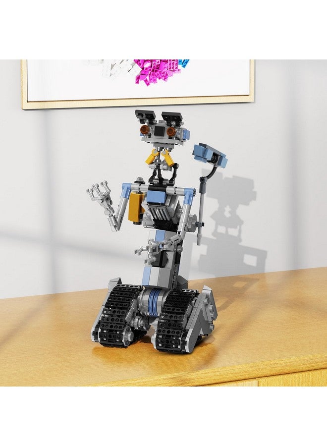 Vonado 370 Pieces Johnny 5 Robot Building Set, Short Open Circuit Johnny Five Robot Model Toys, Compatible For Lego, Educational Gift Set For Ages 8-14 Boys  - Image 4