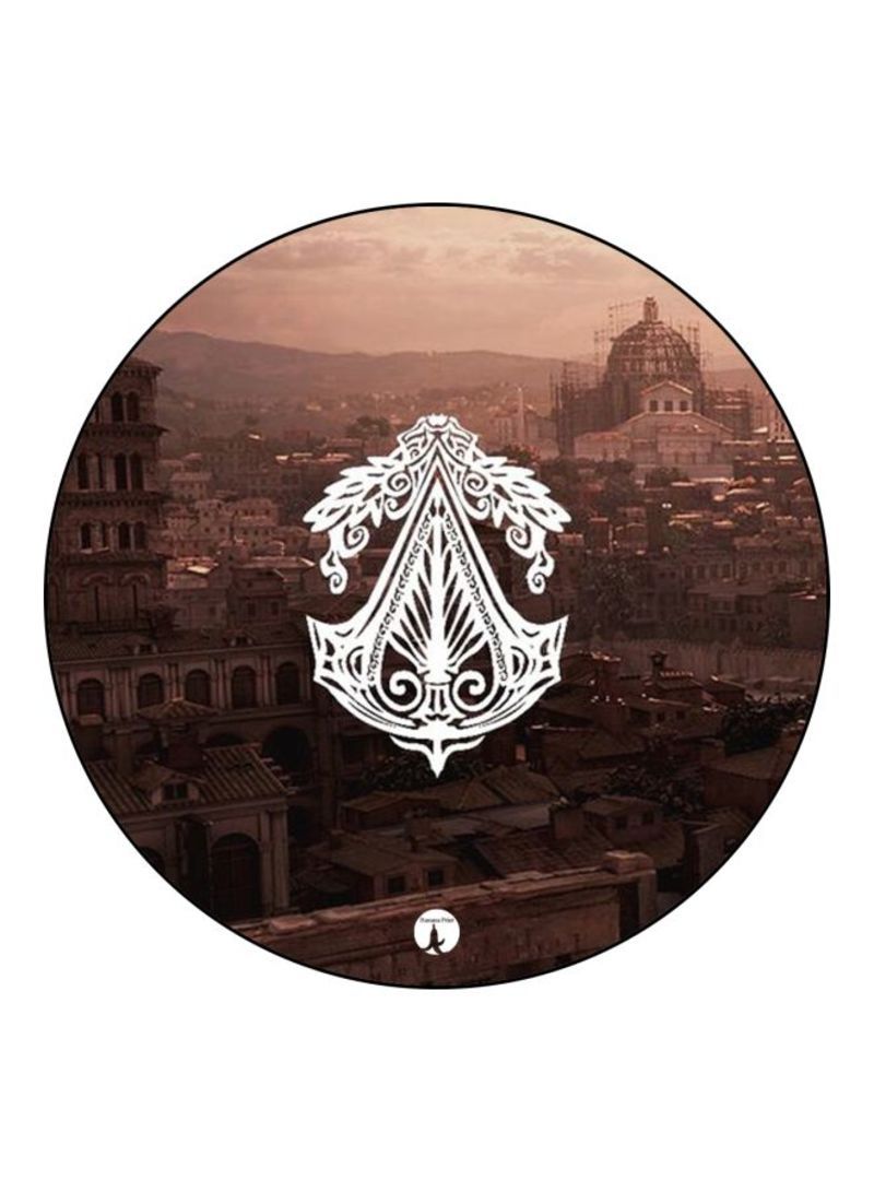 RKN Assassin's Creed Printed Mouse Pad  Beige/Black/White