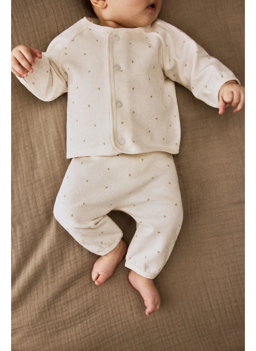 H&M 2-Piece Cotton Jersey Set