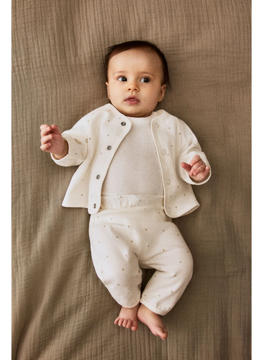 H&M 2-Piece Cotton Jersey Set