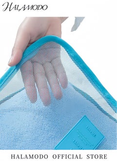 HALAMODO 6 PCS Travel Storage Bags Multi-functional Clothing Sorting Packages Travel Packing Compression Pouche Luggage Organizer Pouch  - Image 2