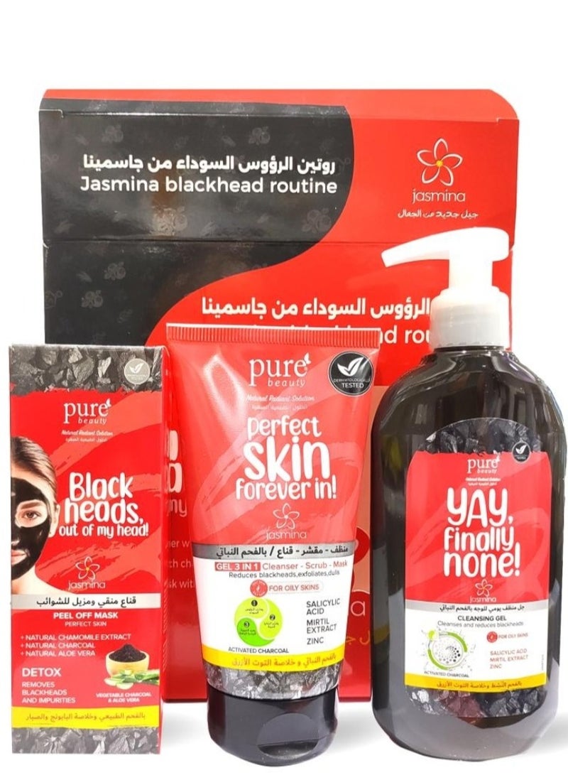 PURE Blackhead routine: lotion, gel and mask - Image 2