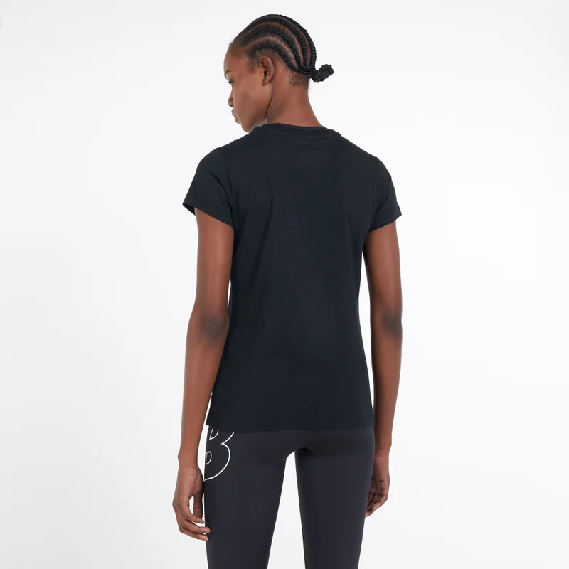 New Balance Women's Essentials Stacked Logo T-Shirt