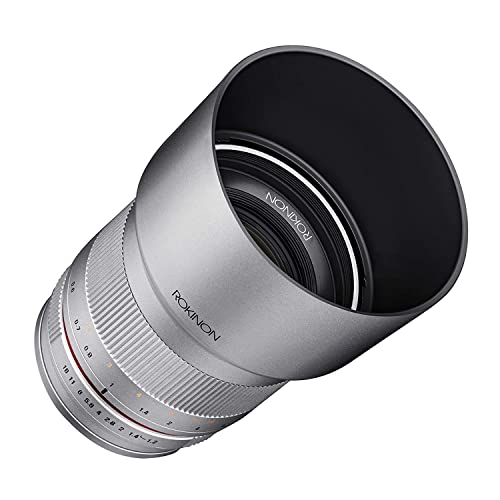Rokinon RK50M-MFT-SIL 50mm F1.2 AS UMC High Speed Lens for Olympus & Panasonic (Silver) - Image 4