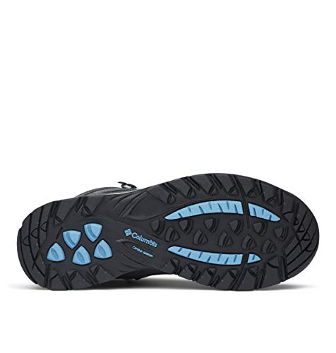 Columbia womens Newton Ridge Plus Waterproof Hiking Boot, Quarry/Cool Wave, 9 US - Image 5