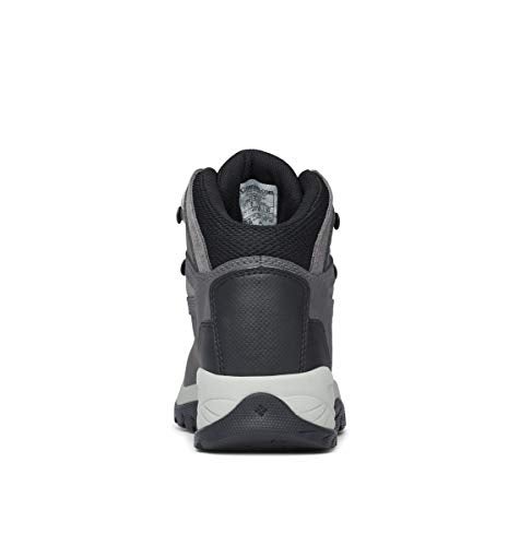 Columbia womens Newton Ridge Plus Waterproof Hiking Boot, Quarry/Cool Wave, 9 US - Image 4