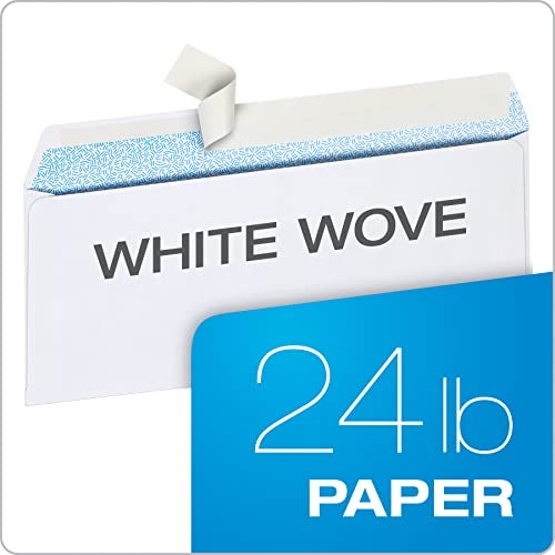 Columbian #10 Security Envelopes, 500/Box, No Window, 4-1/8 x 9-1/2 Inches, Release & Seal Self Seal, White (COLO151) - Image 4