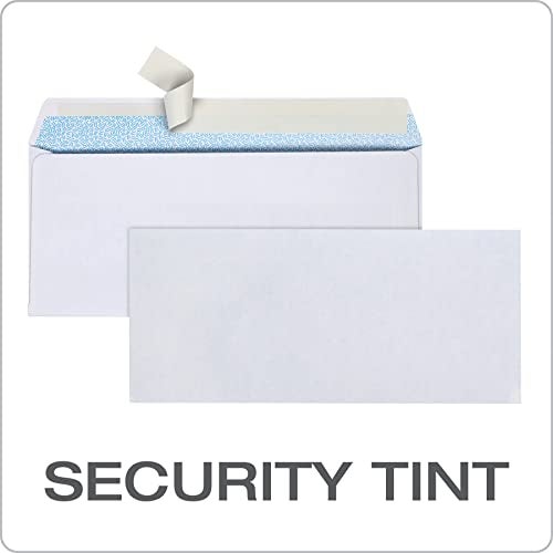 Columbian #10 Security Envelopes, 500/Box, No Window, 4-1/8 x 9-1/2 Inches, Release & Seal Self Seal, White (COLO151) - Image 3