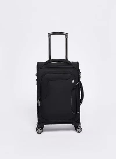 it Solid Softcase Trolley Bag with Retractable Handle