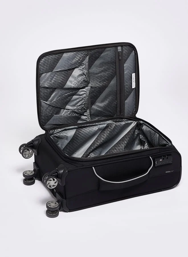 it Solid Softcase Trolley Bag with Retractable Handle