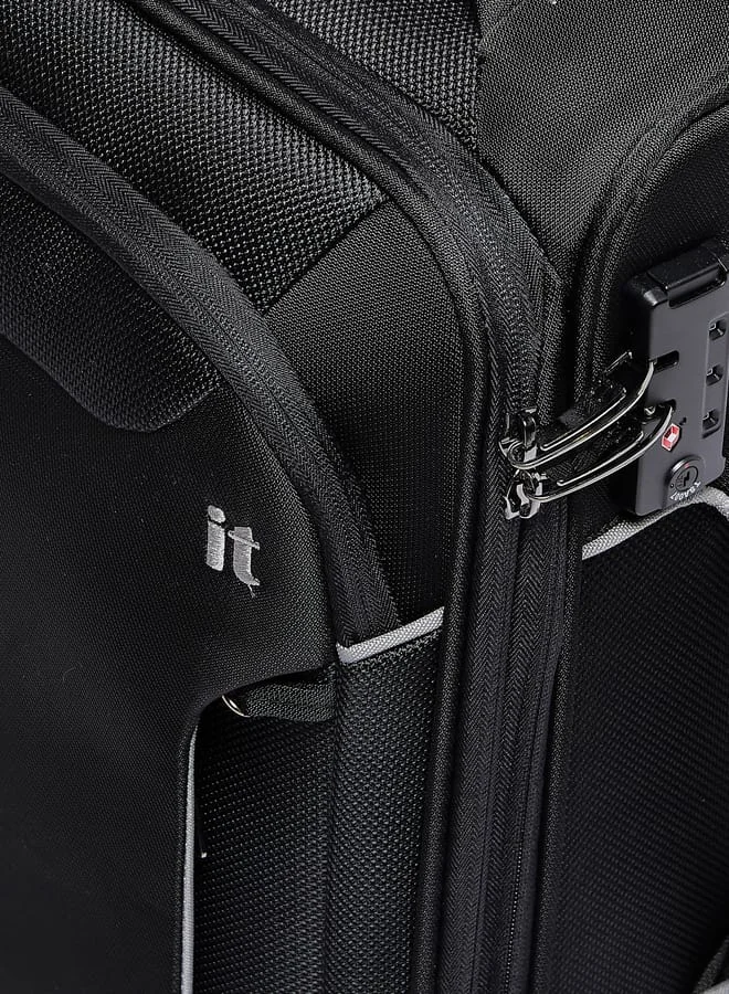 it Solid Softcase Trolley Bag with Retractable Handle