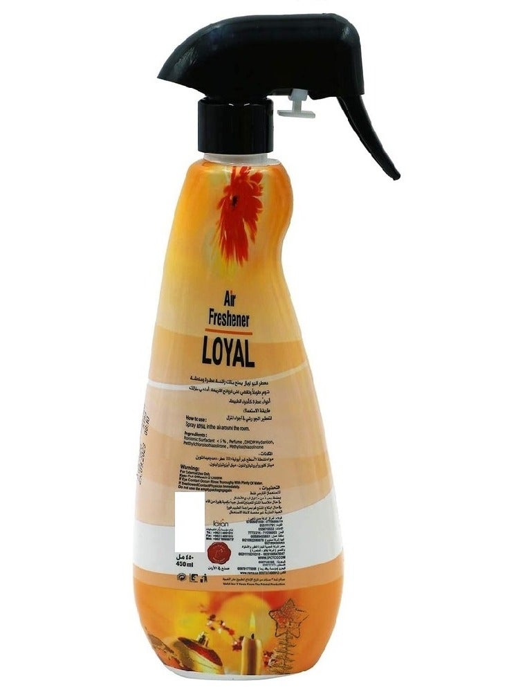 loyal Air Freshener Black Patchouli & Amber - 450 ml - Image 2