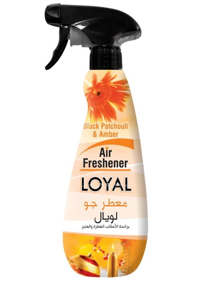 loyal Air Freshener Black Patchouli & Amber - 450 ml - Image 1