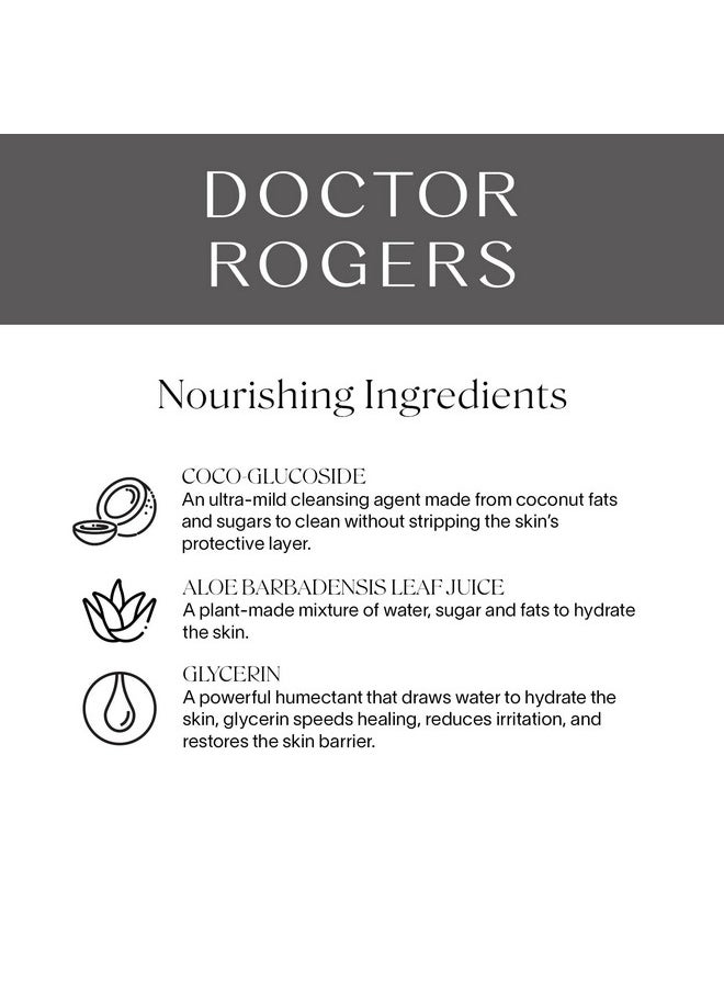 Doctor Rogers Restore - Doctor Rogers Face Wash, Gentle Face Cleanser For Women & Men, Hydrating Face Wash For Sensitive, Dry & Combination Skin, Dermatologist-Created Daily Facial Cleanser For Skincare Routine, 5 Fl Oz Tube - Image 1