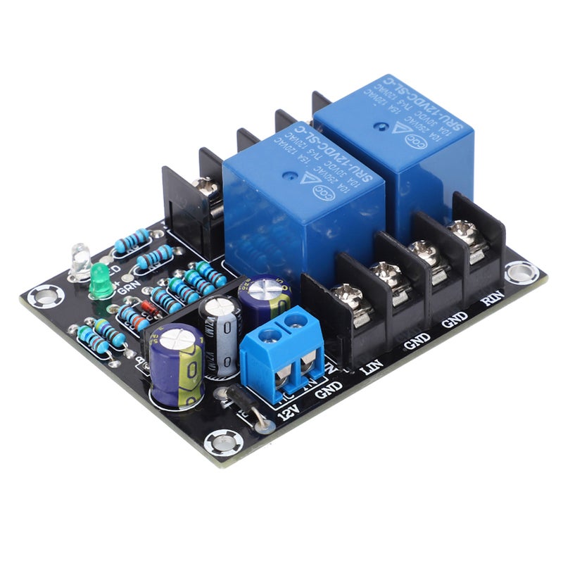 Speaker Protection Board DualChannel Voltage Regulator Delay Module AC 1215V UPC1237 - Image 2