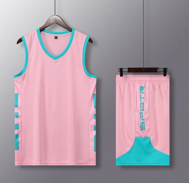 Summer Breathable Men'S Quick-Drying Competition Jersey Training Team Uniform Vest Printable Basketball Uniform Set - Image 1