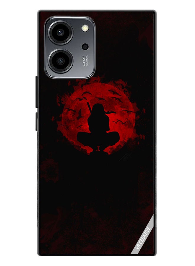 VR CREATIVE Protective Case Cover For Honor 80 SE Bat Moon Design Multicolour - Image 1