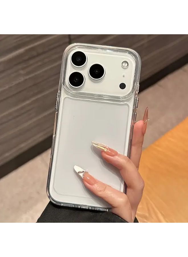 Luxury Transparent Shockproof Armor Case For iPhone 13 Clear Bumper Acrylic Cover Minimalist Style High Quality Protective Smartphone Case - Image 4