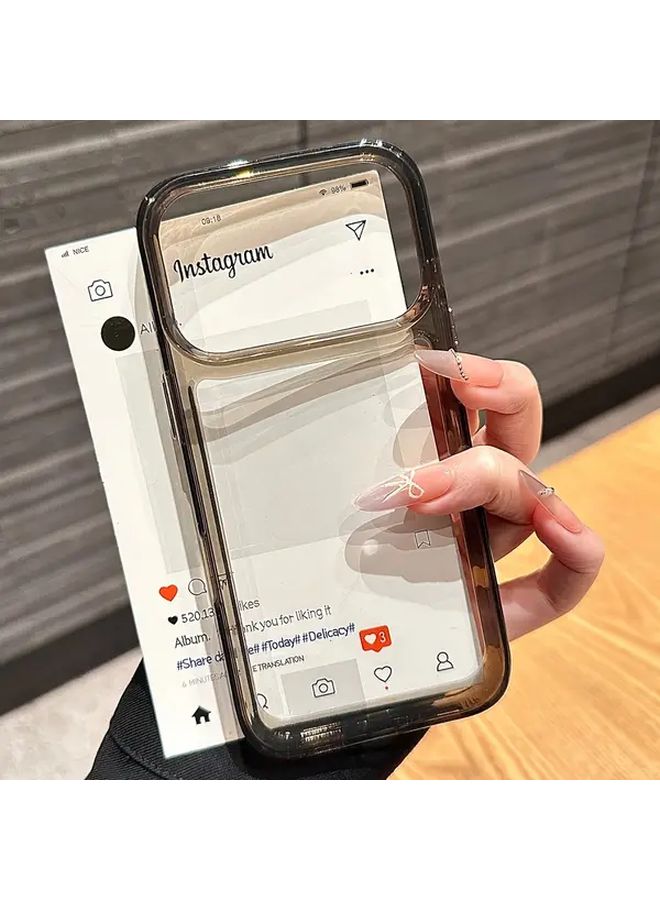 Luxury Transparent Shockproof Armor Case For iPhone 13 Clear Bumper Acrylic Cover Minimalist Style High Quality Protective Smartphone Case - Image 2