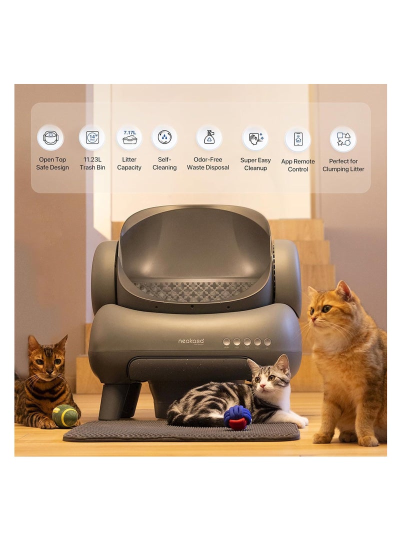 Neakasa - Neabot M1 Neakasa Self-Cleaning Automatic Cat Litter Box - Image 1