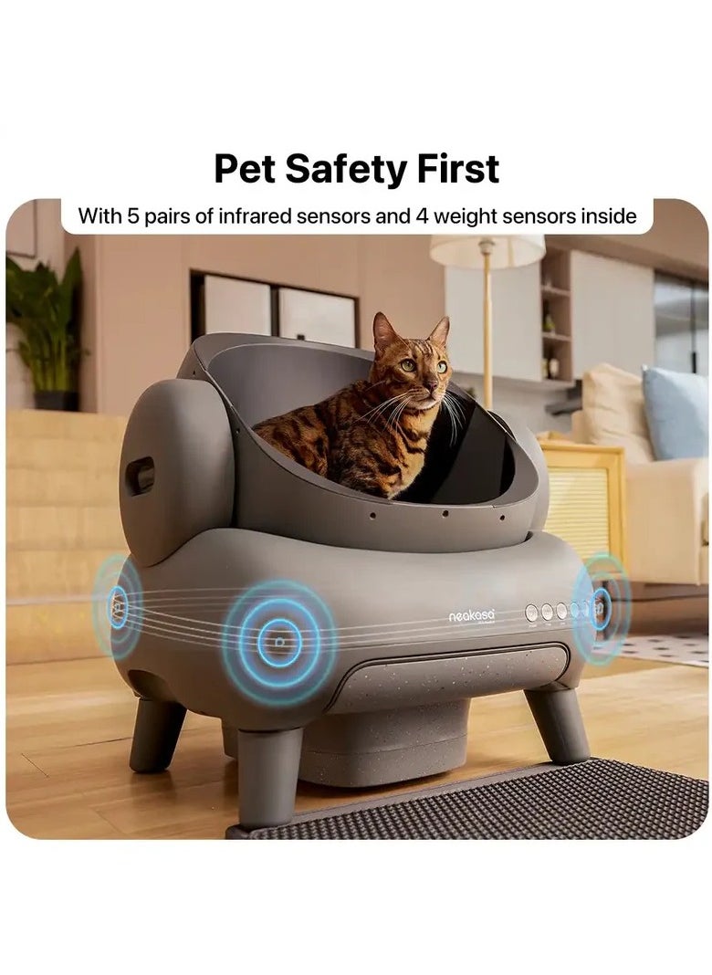 Neakasa - Neabot M1 Neakasa Self-Cleaning Automatic Cat Litter Box - Image 1