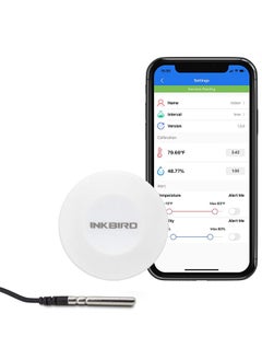 INKBIRD Inkbird IBS-TH1 Wireless Temperature and Humidity Monitor Thermometer and Hygrometer for Android and IOS Phone  - Image 1