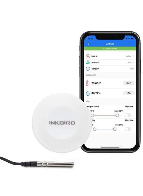 Inkbird IBS-TH1 Wireless Temperature and Humidity Monitor Thermometer and Hygrometer for Android and IOS Phone