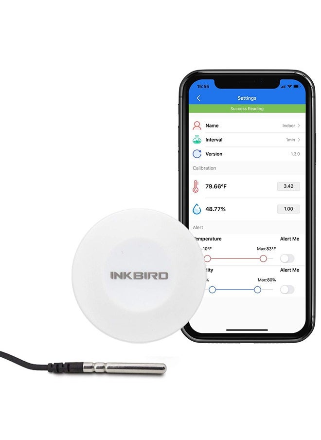 Inkbird IBS-TH1 Wireless Temperature and Humidity Monitor Thermometer and Hygrometer for Android and IOS Phone