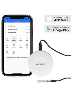 INKBIRD Inkbird IBS-TH1 Wireless Temperature and Humidity Monitor Thermometer and Hygrometer for Android and IOS Phone  - Image 2